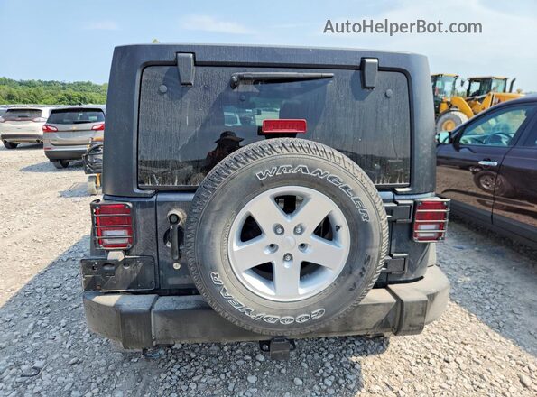 1C4BJWDG4GL285598 2016 JEEP WRANGLER Серый Вид сзади
