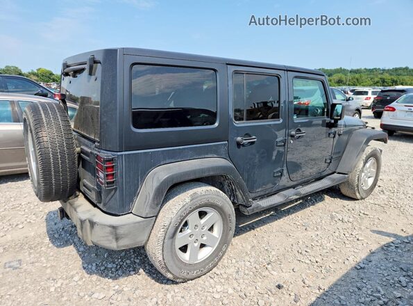 1C4BJWDG4GL285598 2016 JEEP WRANGLER Серый Задняя правая четверть