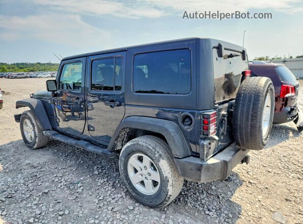 1C4BJWDG4GL285598 2016 JEEP WRANGLER Серый Задняя левая четверть
