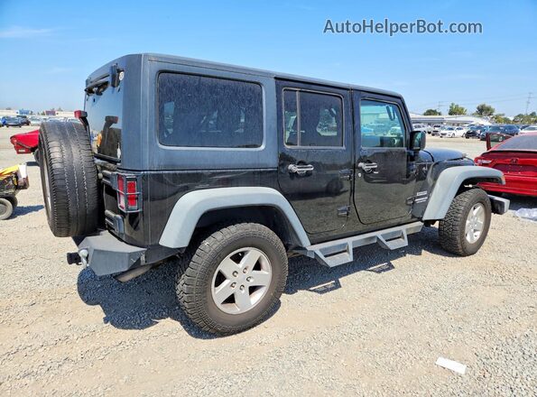 1C4BJWDG4HL529266 2017 JEEP WRANGLER Black Tył prawy