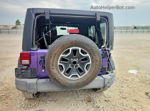 1C4BJWDG4HL671343 2017 JEEP WRANGLER Purple Widok z tyłu