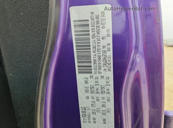 1C4BJWDG4HL671343 2017 JEEP WRANGLER Purple Widok komory silnika