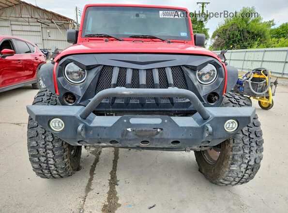 1C4BJWDG4HL684495 2017 JEEP WRANGLER Red Vista frontal