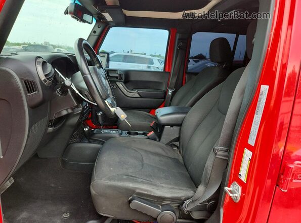 1C4BJWDG4HL684495 2017 JEEP WRANGLER Red Vista interior delantera