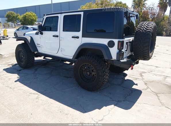 1C4BJWDG4JL831081 2018 JEEP WRANGLER White Rear left