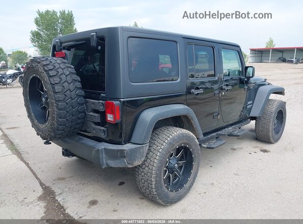 1C4BJWDG5GL243442 2016 JEEP WRANGLER UNLIMITED Black უკანა მარჯვენა