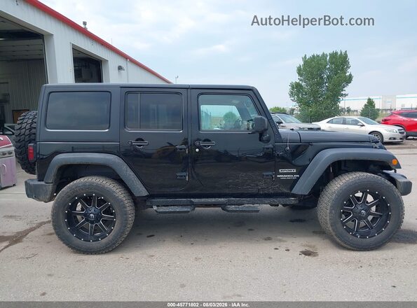1C4BJWDG5GL243442 2016 JEEP WRANGLER UNLIMITED Black უკანა სალონის ხედი