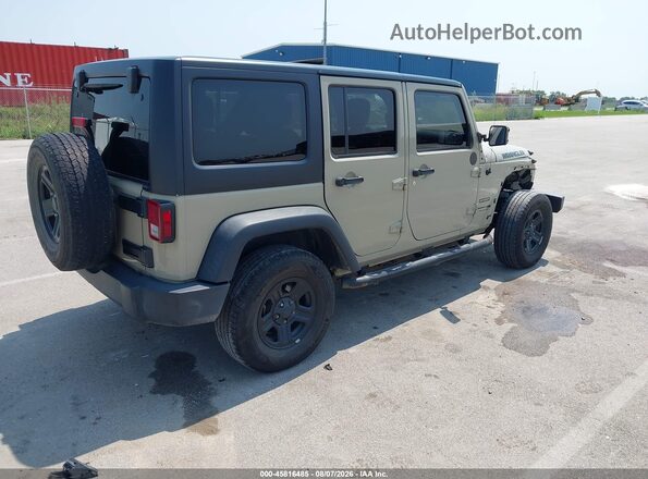 1C4BJWDG5JL858385 2018 JEEP WRANGLER Cream Tył prawy