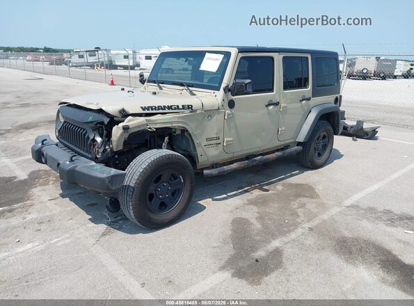 1C4BJWDG5JL858385 2018 JEEP WRANGLER Cream Przód lewy