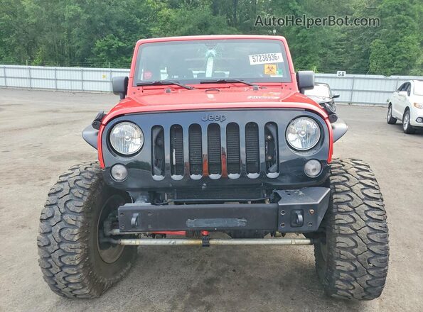 1C4BJWDG5JL869936 2018 JEEP WRANGLER Красный Вид спереди
