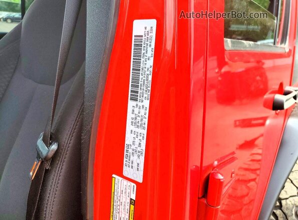 1C4BJWDG5JL869936 2018 JEEP WRANGLER Красный Вид подкапотного пространства