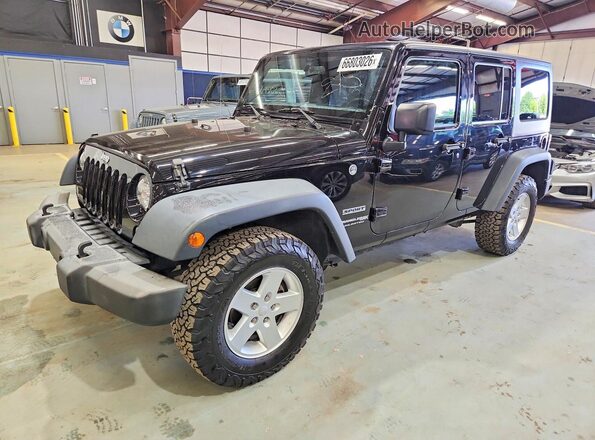 1C4BJWDG5JL888728 2018 JEEP WRANGLER Black Tył lewy