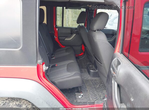 1C4BJWDG6GL105022 2016 JEEP WRANGLER UNLIMITED Красный Вид наклейки с VIN-кодом