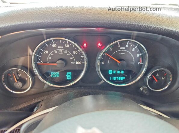 1C4BJWDG6GL112259 2016 JEEP WRANGLER White Вид щитка приладів