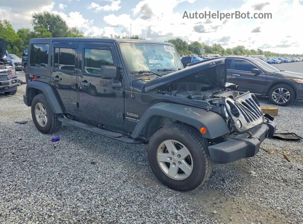 1C4BJWDG6GL115033 2016 JEEP WRANGLER Black Delantero derecho