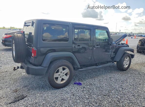 1C4BJWDG6GL115033 2016 JEEP WRANGLER Black Trasero derecho