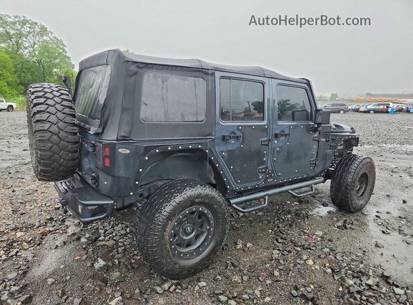 1C4BJWDG6GL231588 2016 JEEP WRANGLER Black Tył prawy