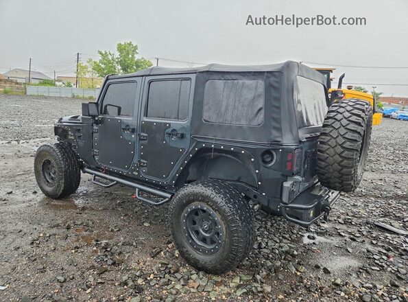 1C4BJWDG6GL231588 2016 JEEP WRANGLER Black Tył lewy