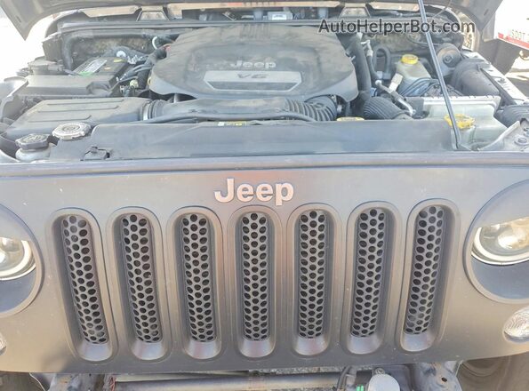 1C4BJWDG6HL679363 2017 JEEP WRANGLER Серый Вид задней части салона
