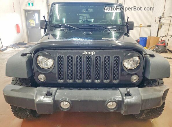 1C4BJWDG6JL914060 2018 JEEP WRANGLER Black Widok z przodu