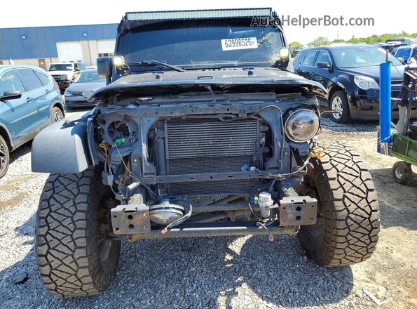 1C4BJWDG7GL155668 2016 JEEP WRANGLER Черный Вид спереди