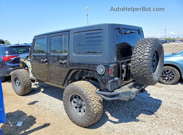 1C4BJWDG7GL155668 2016 JEEP WRANGLER Черный Задняя левая четверть