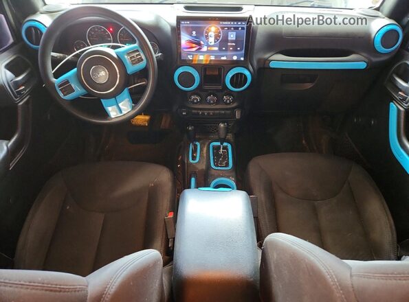 1C4BJWDG7HL576906 2017 JEEP WRANGLER Black Vista del salpicadero