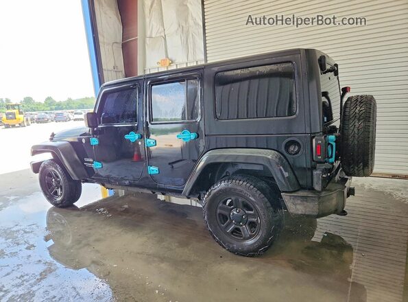 1C4BJWDG7HL576906 2017 JEEP WRANGLER Black Trasero izquierdo
