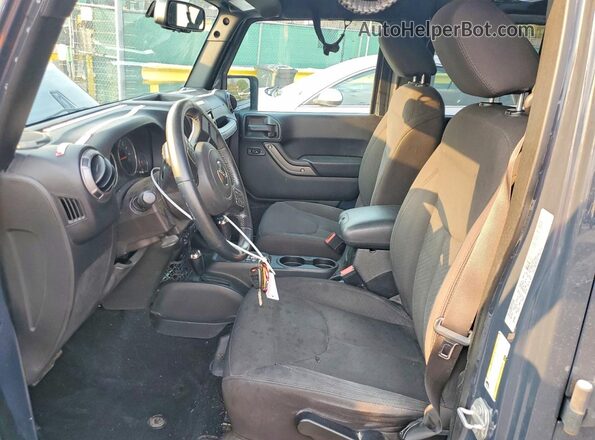 1C4BJWDG7JL810970 2018 JEEP WRANGLER Gray Widok wnętrza z przodu