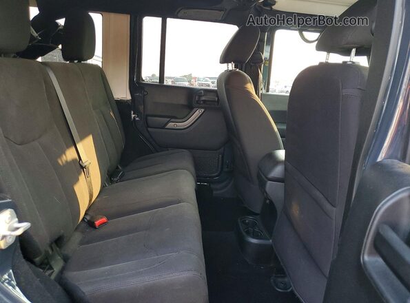 1C4BJWDG7JL810970 2018 JEEP WRANGLER Gray Widok wnętrza z tyłu