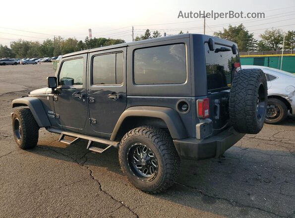 1C4BJWDG7JL810970 2018 JEEP WRANGLER Gray Tył lewy