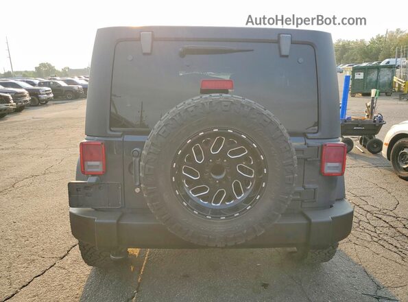 1C4BJWDG7JL810970 2018 JEEP WRANGLER Gray Widok z tyłu