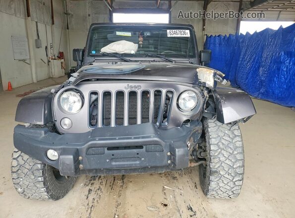 1C4BJWDG7JL847162 2018 JEEP WRANGLER Gray წინა ხედი