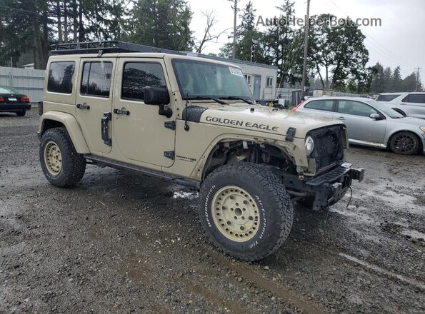 1C4BJWDG7JL892456 2018 JEEP WRANGLER Кремовый Передняя правая четверть