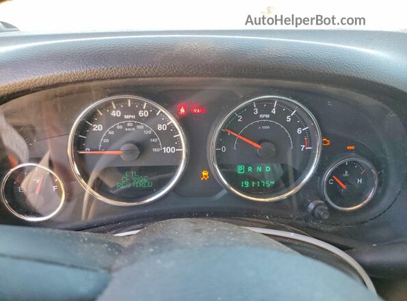 1C4BJWDG8GL116216 2016 JEEP WRANGLER Красный Вид щитка приборов