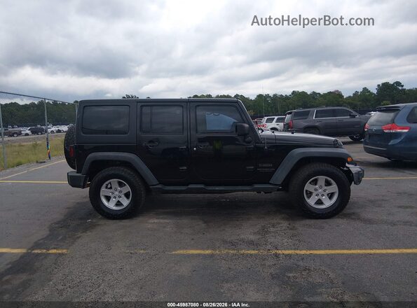 1C4BJWDG8GL148891 2016 JEEP WRANGLER UNLIMITED Black უკანა სალონის ხედი