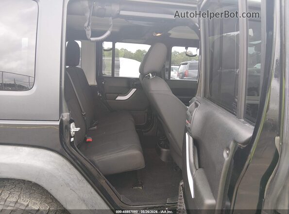 1C4BJWDG8GL148891 2016 JEEP WRANGLER UNLIMITED Black VIN კოდის სტიკერის ხედი