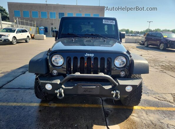 1C4BJWDG8HL695306 2017 JEEP WRANGLER Black წინა ხედი