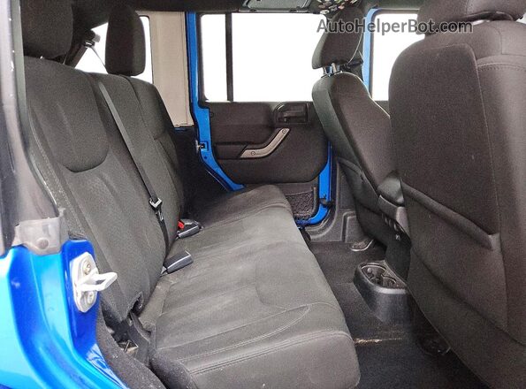 1C4BJWDG9GL179261 2016 JEEP WRANGLER Blue Vista interior trasera