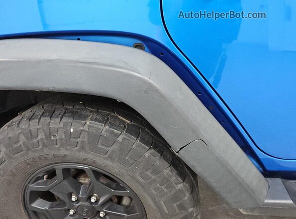 1C4BJWDG9GL179261 2016 JEEP WRANGLER Blue 
