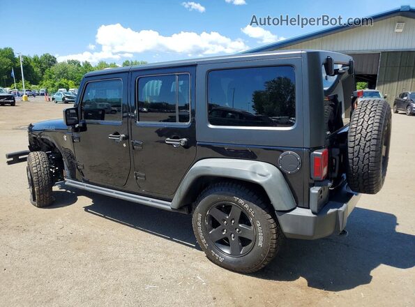 1C4BJWDG9GL189658 2016 JEEP WRANGLER Черный Задняя левая четверть