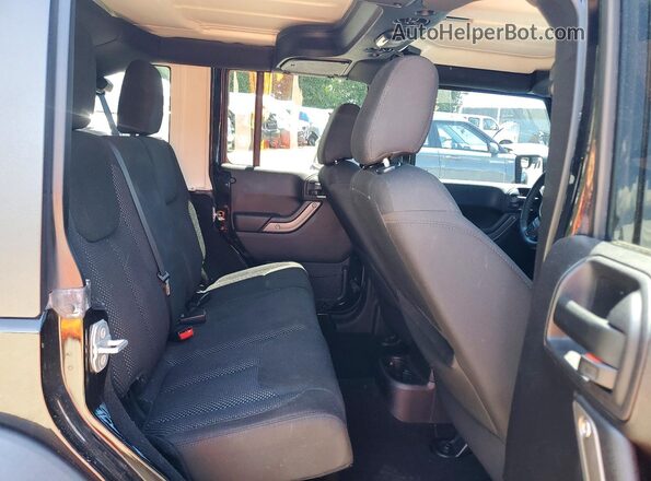 1C4BJWDG9GL189658 2016 JEEP WRANGLER Черный Вид задних сидений