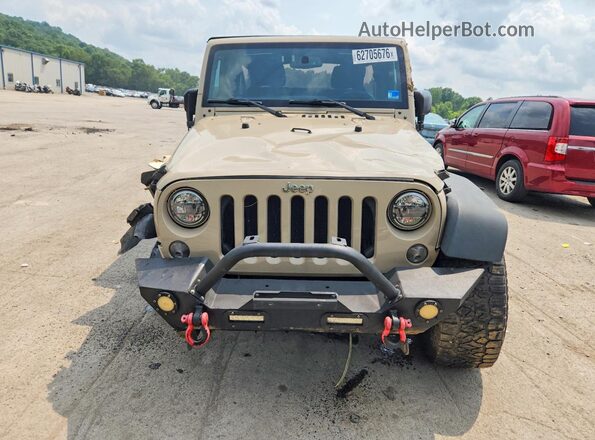 1C4BJWDG9GL211500 2016 JEEP WRANGLER Tan Front view