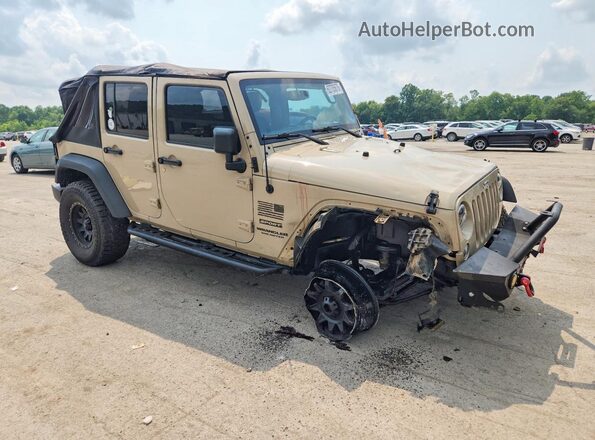 1C4BJWDG9GL211500 2016 JEEP WRANGLER Tan Front right