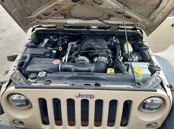1C4BJWDG9GL211500 2016 JEEP WRANGLER Tan Engine compartment view