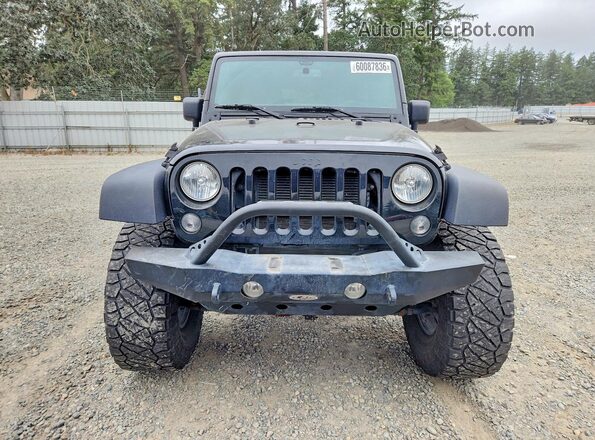 1C4BJWDG9GL326484 2016 JEEP WRANGLER Black Դիմացի տեսք