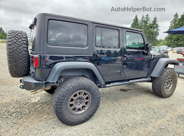 1C4BJWDG9GL326484 2016 JEEP WRANGLER Black Հետևի աջ