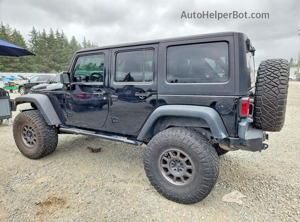 1C4BJWDG9GL326484 2016 JEEP WRANGLER Black Հետևի ձախ