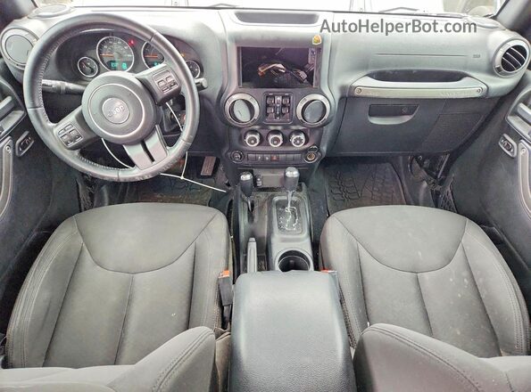 1C4BJWDG9GL326484 2016 JEEP WRANGLER Black Առջևի վահանակի տեսք