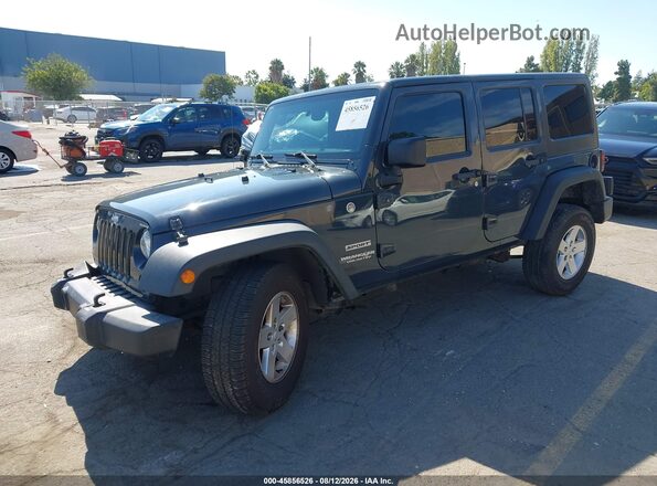 1C4BJWDG9HL520255 2017 JEEP WRANGLER UNLIMITED Gray Front left